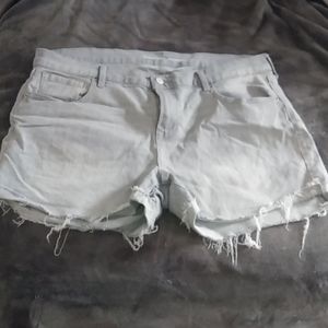 Grey Old Navy size 16 boyfriend shorts